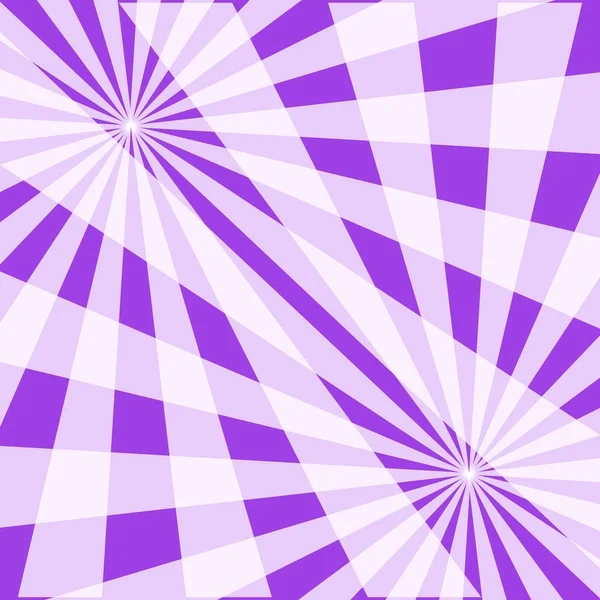 Fond abstrait. Modèle de soleil "Rayons de soleil". fond vintage rayons violets. populaire ray star rafale fond TV. Illustration vectorielle . — Image vectorielle
