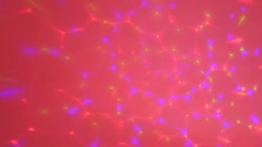 Farklı renkler birbirini takip ediyor. Retro Dönen Eski Okul Vintage Güneş Işıkları