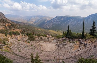 delphi, Yunanistan'ın antik tiyatroda