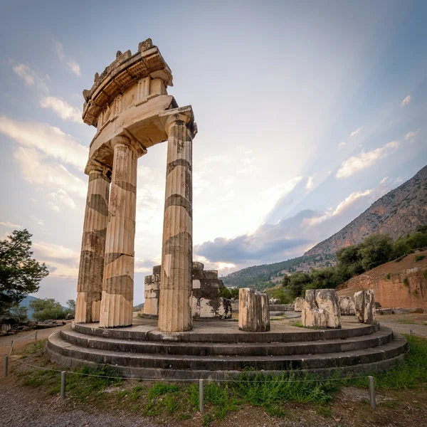 Der delphische tholos, delphi, griechenland — Stockfoto