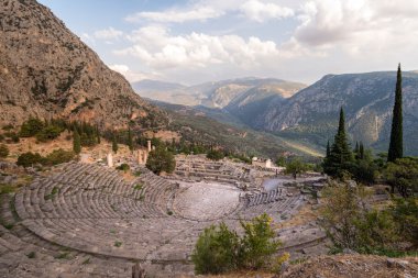 delphi, Yunanistan'ın antik tiyatroda
