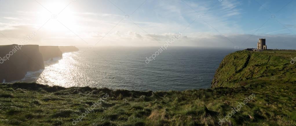 O'Brien's  Tower at the Cliffs of Moher, Ireland