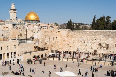 Müminler Western Wall, ağlama duvarı veya Kotel