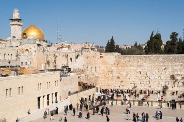 Müminler Western Wall, ağlama duvarı veya Kotel