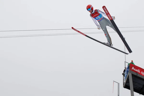 Fis 滑雪跳跃世界杯 — 图库照片