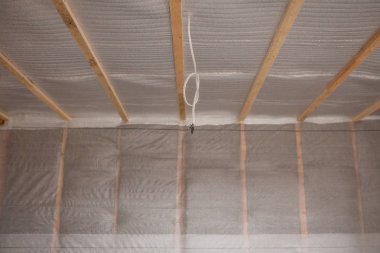 Termal ve hidro yalıtım duvar yalıtım inşaat yeni konut ev