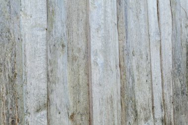 Eski beyaz boyanmış ahşap kaplama duvarın arka plan dokusu.