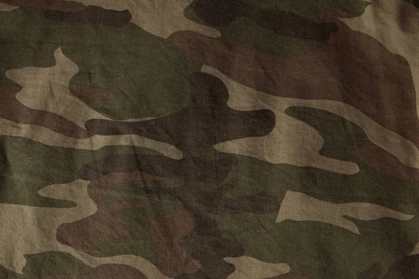 Zbliżenie z wojskowych jednolitą powierzchnię. Faktura tkaniny, zbliżenie, wojskowych kolorowanki — Zdjęcie stockowe