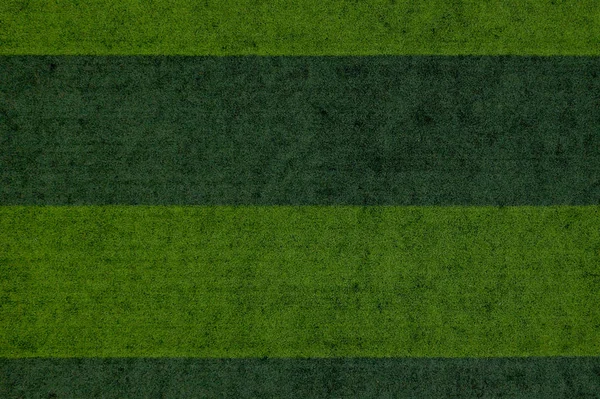 Gestreepte voetbalveld achtergrond, Groene gras voetbalveld achtergrond — Stockfoto