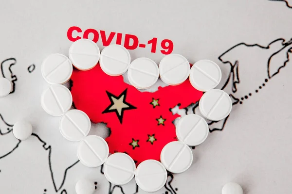 Novel Coronavirus 2019 Wuhan China Named Covid Prevención Del Peligro —  Fotos de Stock