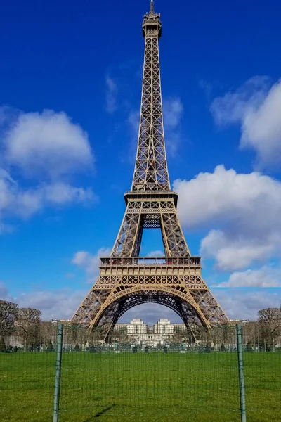 Milão Itália Dec 2018 Bela Foto Torre Eiffel Paris Com — Fotografia de Stock