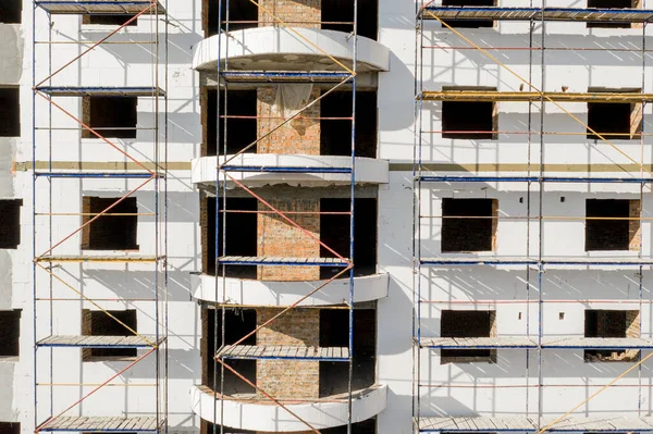 Steiger Bij Het Hoogbouw Voor Gips — Stockfoto