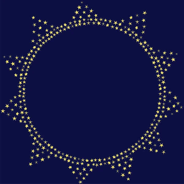 Sol på natthimlen dekoration vektor kort. Mousserande Sun illustration mall — Stock vektor
