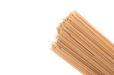 Kepekli spagetti. Yakın çekim