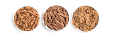 Kepekli makarna. Makarna, Penne ve düdük