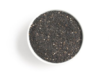 Bir kase içine siyah susam