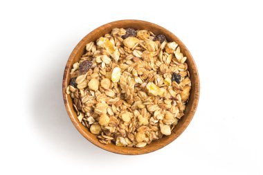 Bir kase içine granola