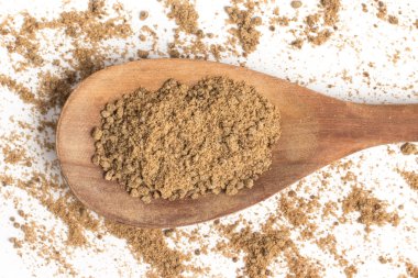 Brown Suger içine bir kaşık