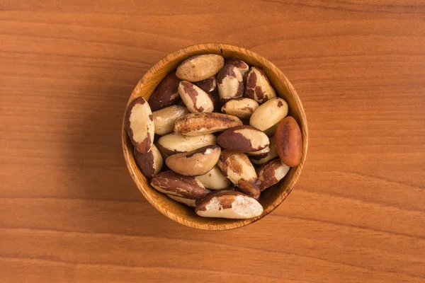 Brazilian Nuts into a bowl. Castanha do Para — 스톡 사진