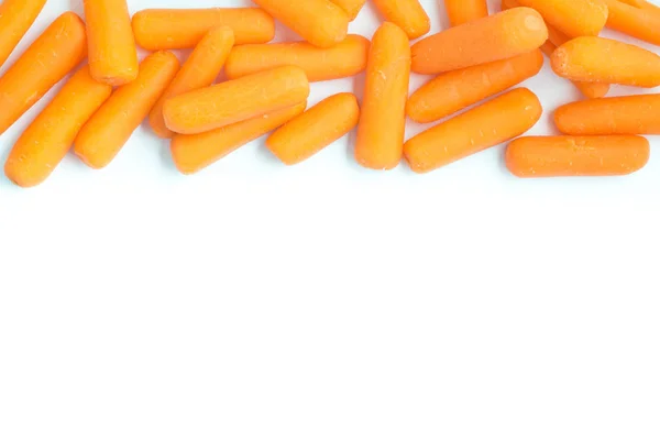 Marco de mini zanahorias —  Fotos de Stock