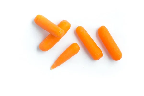 Mini zanahorias. Foto de primer plano — Foto de Stock