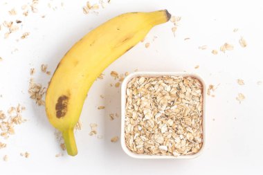 muz ile yulaf gevreği