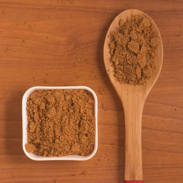 Coconut Sugar. Niski indeks glikemiczny — Zdjęcie stockowe