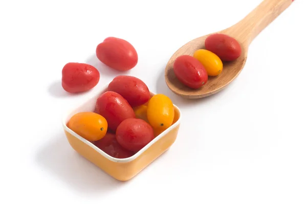 Tomates cherry coloridos — Foto de Stock
