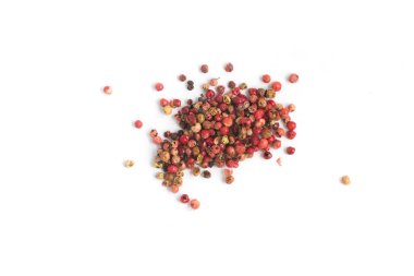 Brezilyalı pembe biber. Yakın çekim fotoğraf