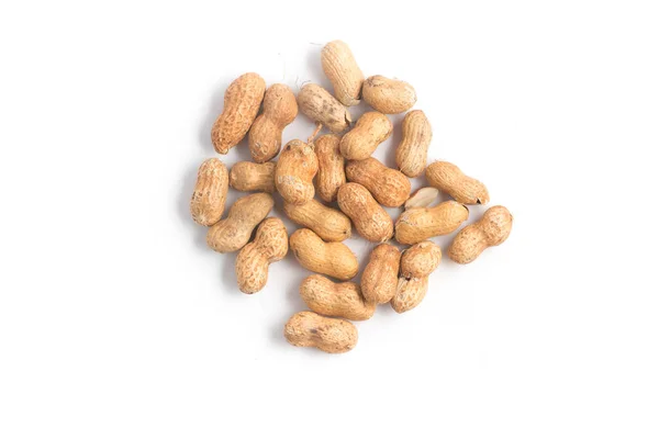 Peanuts pile. Shell Seeds — Stock Photo, Image