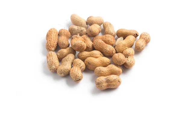 Peanuts pile. Shell Seeds — Stock Photo, Image