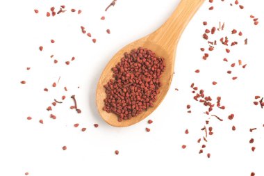 Brezilya Urucum. Annatto tohumları.