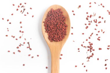 Brezilya Urucum. Annatto tohumları.