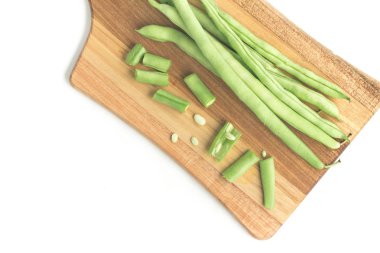 Dilimlenmiş yeşil fasulye bakla