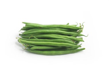 Yeşil fasulye bakla. İnce yapılı
