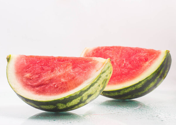 Refreshing Watermelon Pieces