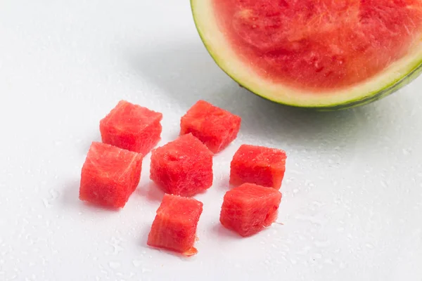Refreshing Watermelon Pieces — Stock Photo, Image