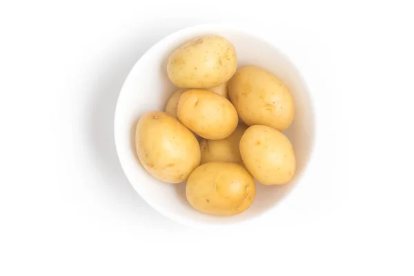 Baby Potatoes into a bowl — Stock Photo, Image