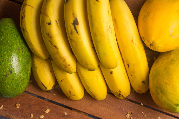 Tropical Fruits Composition