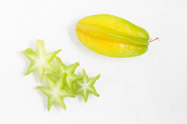 Carambola. Averrhoa carambola L. fruit star — Stockfoto