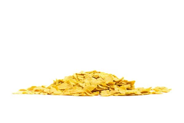Pila de copos de maíz — Foto de Stock