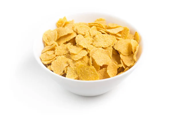 Cornflakes in een kom — Stockfoto