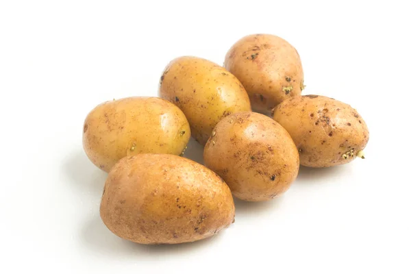 Raw Organic Potatoes — Stock Photo, Image