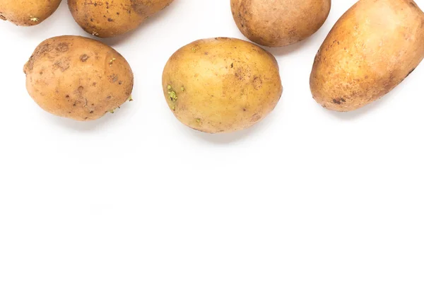 Ham organik patates — Stok fotoğraf