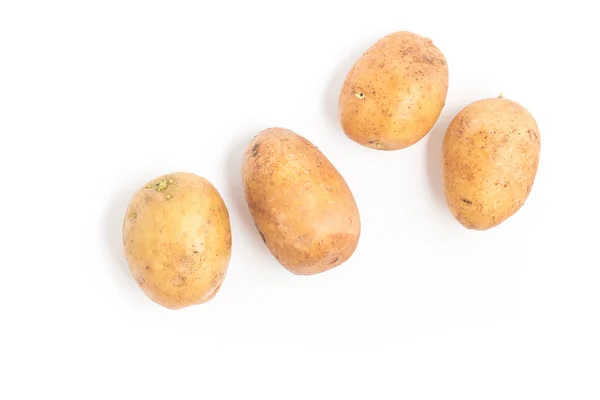 Rohe Bio-Kartoffeln — Stockfoto