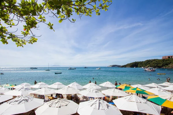 Buzios, Brazílie/Rj - 12 března 2017. Joao Fernandes Beach — Stock fotografie