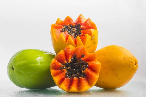 Färsk Mamao Papaya — Stockfoto