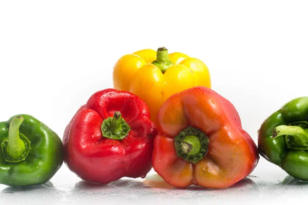 Tutti i colori dei peperoni — Foto Stock