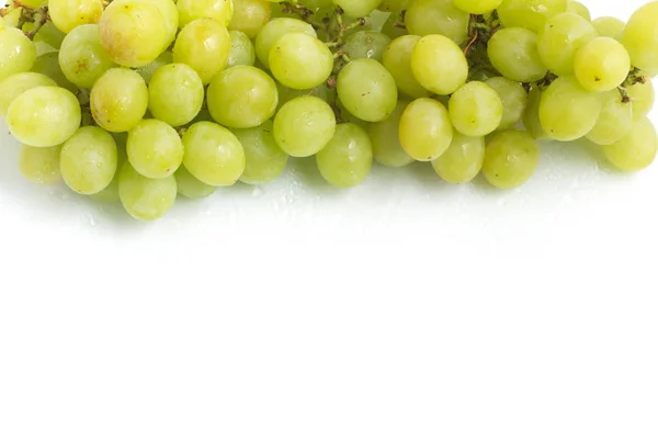 Marco de uvas blancas —  Fotos de Stock