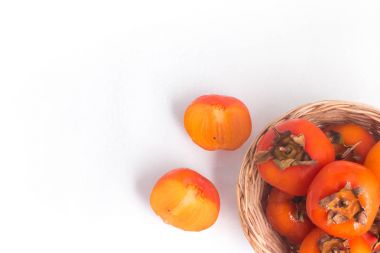 Taze hurma meyve çerçeve